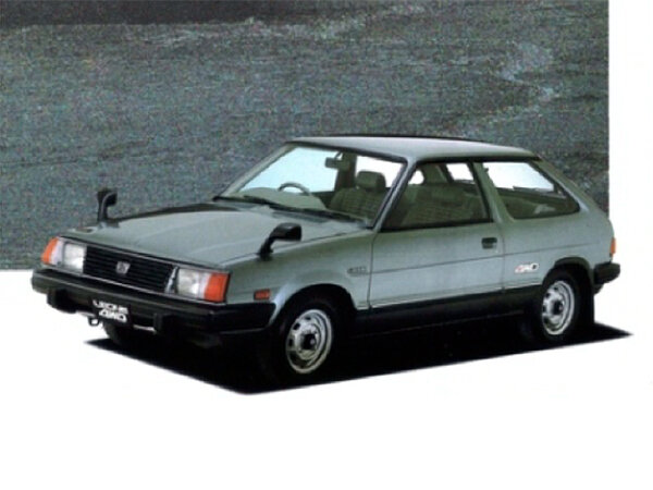 Subaru Leone (AF3, AF5) 2 поколение, рестайлинг, хэтчбек 3 дв. (06.1981 - 06.1984)